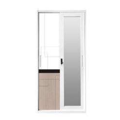 FELTON SL90 SLIDING DOOR METAL WARDROBE