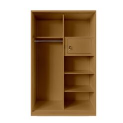 Alternative view of SOVAGE SL120 SLIDING DOOR METAL WARDROBE