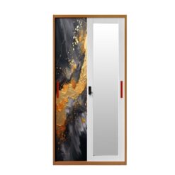 SOVAGE SL90 SLIDING DOOR METAL WARDROBE