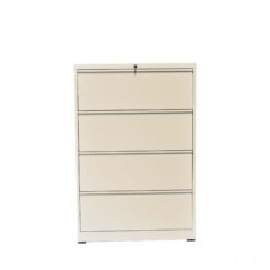 TAI-183 BEIGE METAL 4 DRAWER FILE CABINET