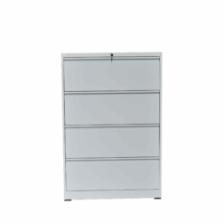 TAI-183 LIGHT GRAY METAL 4 DRAWER FILE CABINET