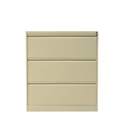 TAI-182 BEIGE METAL 3 DRAWER FILE CABINET