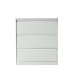 TAI-182 LIGHT GRAY METAL 3 DRAWER FILE CABINET