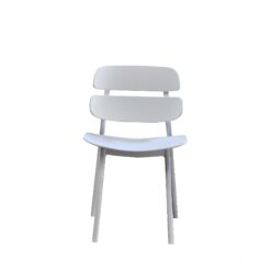 Alternative view of BINS WHITE CHAIR