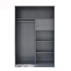 Alternative view of ALLEN SL120 NATURAL METAL WARDROBE