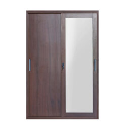 BECA SL120 WALNUT METAL WARDROBE