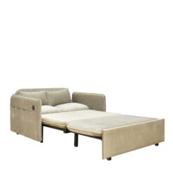 Alternative view of BREA BROWN SOFA BED
