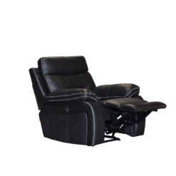 Alternative view of COREL 1S BLACK RECLINER
