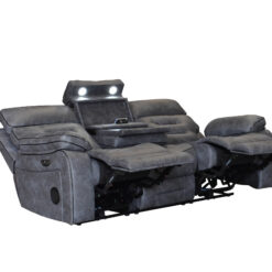 Alternative view of WAZE 3S DARK GREY POWER RECLINER