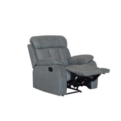 Alternative view of 6043-1R GREEN LEATHER RECLINER