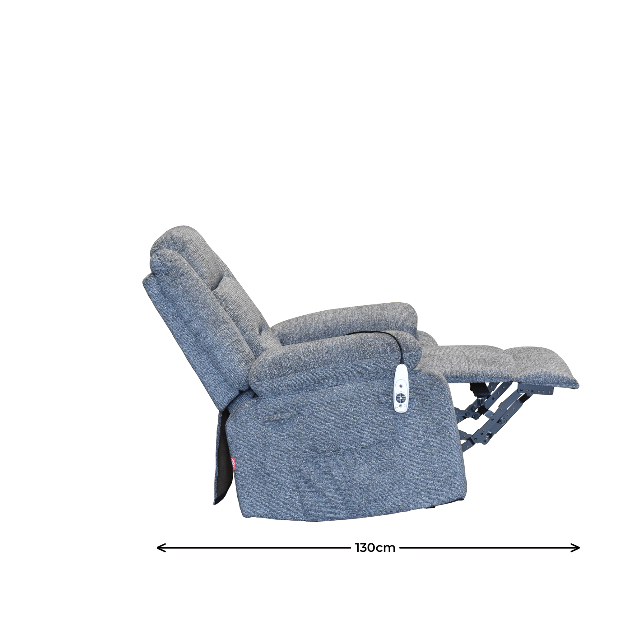 VOMERO 1S GRAY MASSAGE RECLINER - Image 9