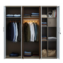 Alternative view of LUNO 6D200 METAL WARDROBE