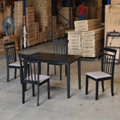 Alternative view of NEGI 1+4 DINING SET