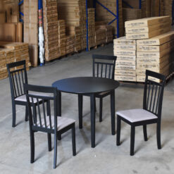 Alternative view of NEGI ROUND 1+4 DINING SET