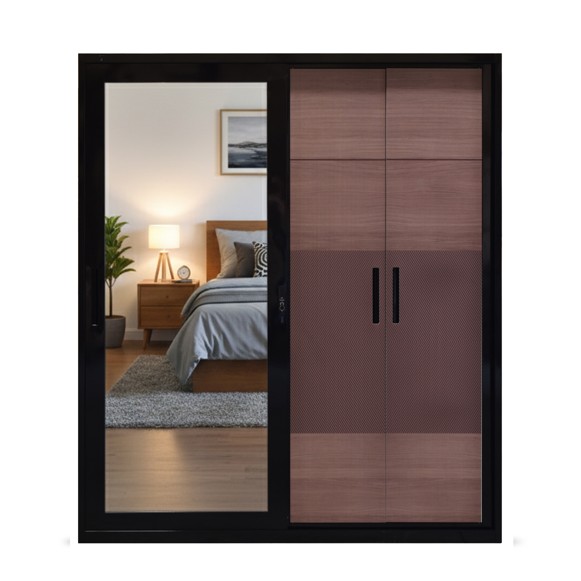 NOVA SL160 METAL WARDROBE