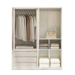 Alternative view of VERO 4D160 METAL WARDROBE