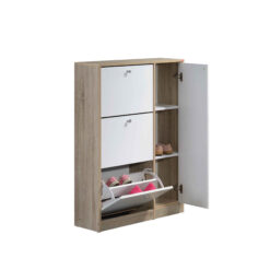 Alternative view of SC0017 SONAMA + WHITE SHOE CABINET