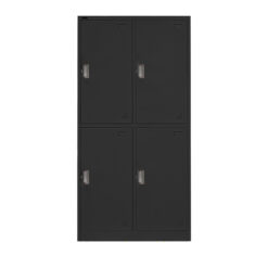 TAI-274 BLACK 4D METAL LOCKER