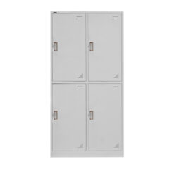 TAI-274 LIGHT GRAY 4D METAL LOCKER