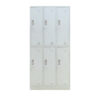 TAI-276 LIGHT GRAY 6D METAL LOCKER