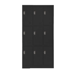 TAI-279 BLACK 9D METAL LOCKER