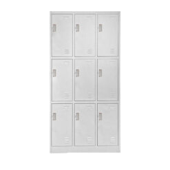 TAI-279 LIGHT GRAY 9D METAL LOCKER