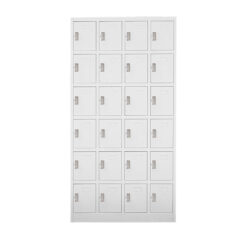 TAI-284 LIGHT GRAY 24D METAL LOCKER