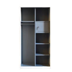 Alternative view of BECA SL90 NATURAL METAL WARDROBE