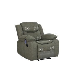 GRASS 1S FABRIC GREEN MASSAGE RECLINER
