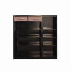 Alternative view of ONYX SHOE CABINET 3 DOOR